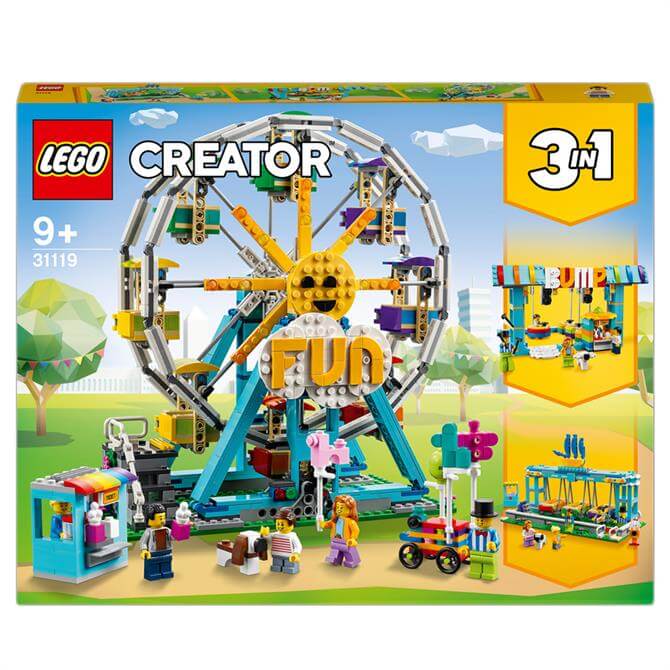 Lego Creator 3in1 Ferris Wheel Building Set 31119